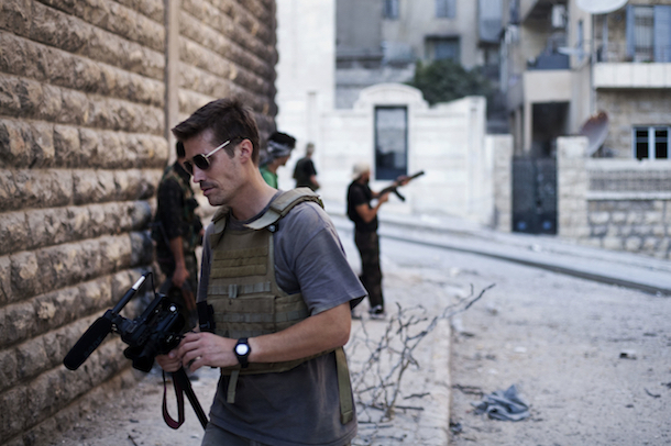 Murdered American journalist James Foley. (Manu Brabo)
