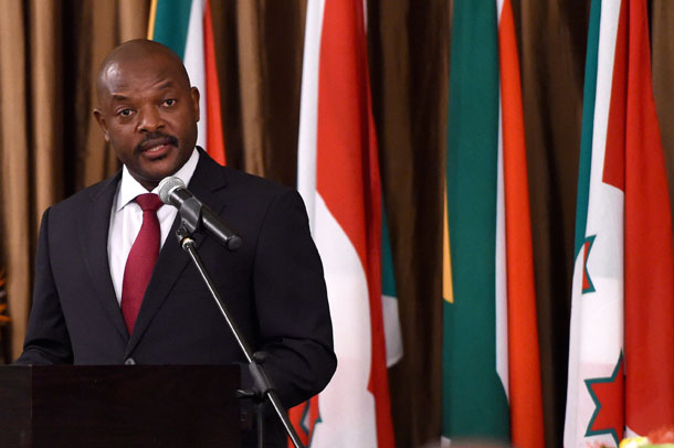 Pierre Nkurunziza, the president of Burundi. (Official Website)