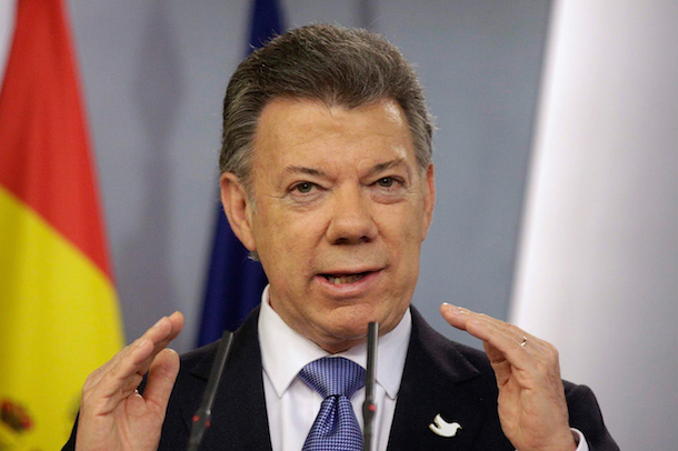 Colombian President Juan Manuel Santos.