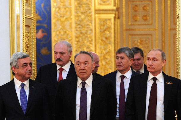 Eurasian Economic Council meeting in Moscow. (RIA Novosti)