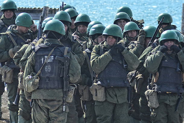 Russian Marines deployed in Syria. (RIA Novosti)