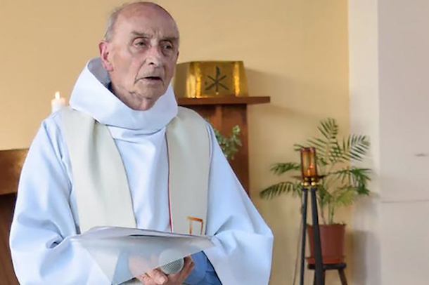 Father Jacques Hamel was the target in the latest attack to shock France. (Screengrab)