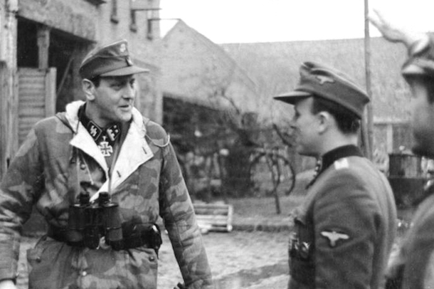 Otto Skorzeny in Pomerania in February 1945.