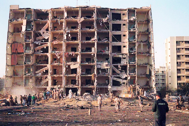 Khobar Towers bombing in Dhahran, Saudi Arabia.