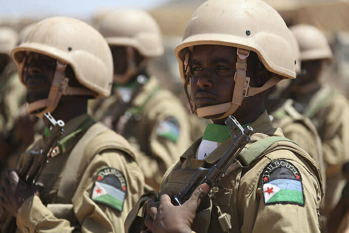 Djibouti soldiers
