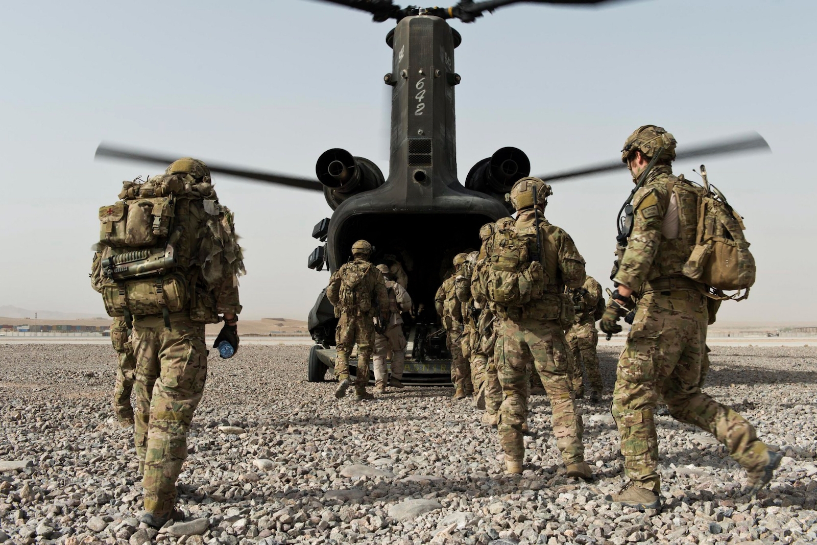 Australian soldiers in Uruzgan province, Afghanistan