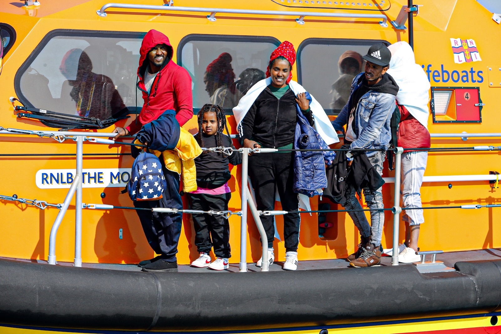 Asylum seekers arriving in the United Kingdom