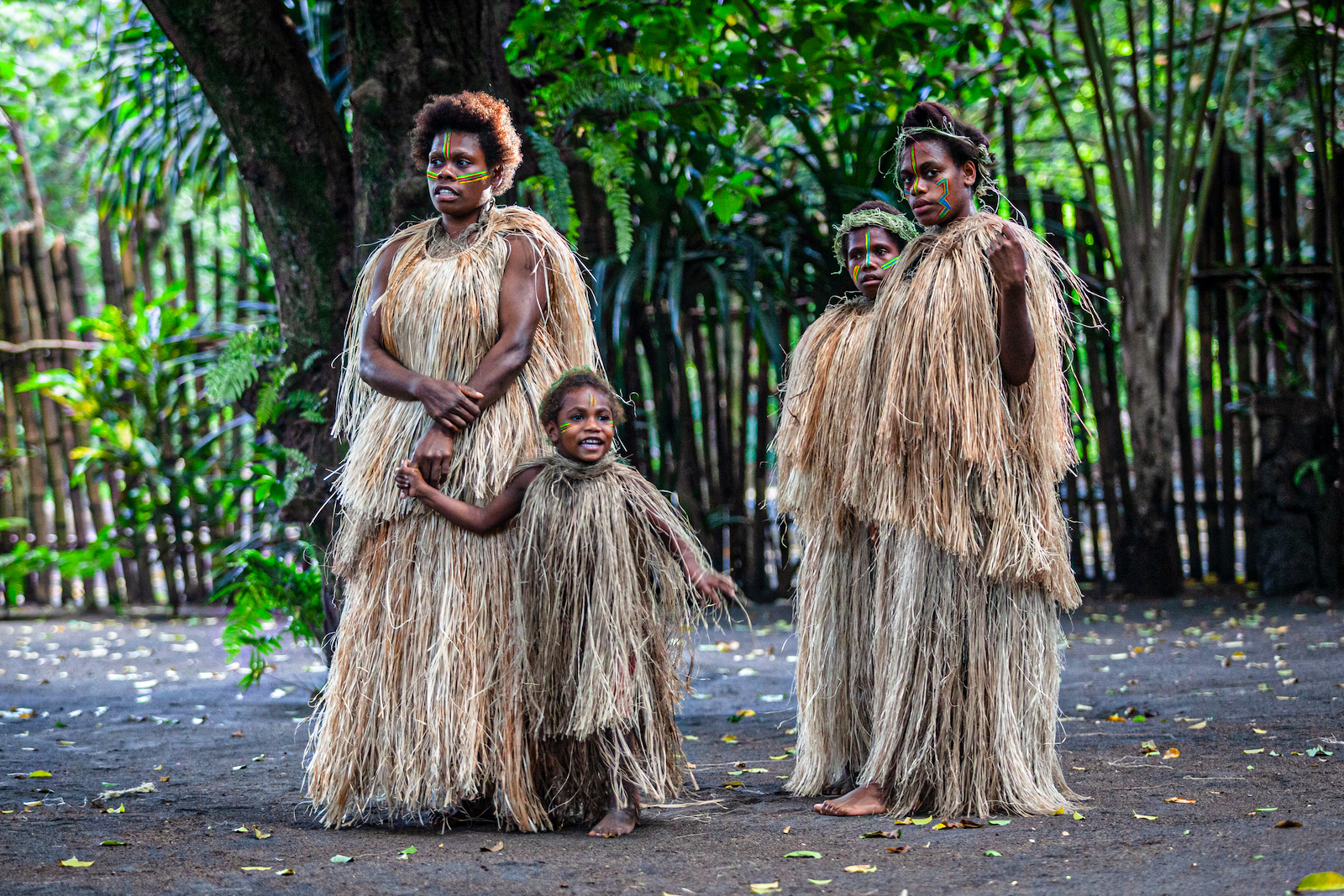 Locals in Vanuatu