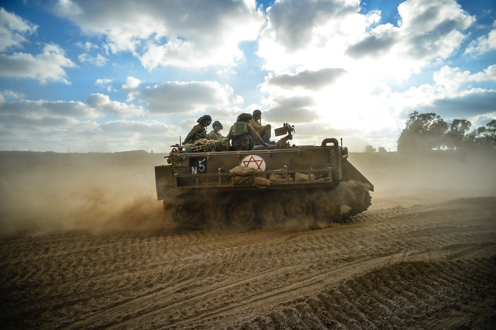 Israeli tank in Gaza