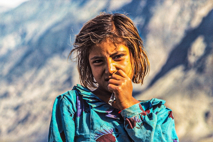 A young Pakistani woman
