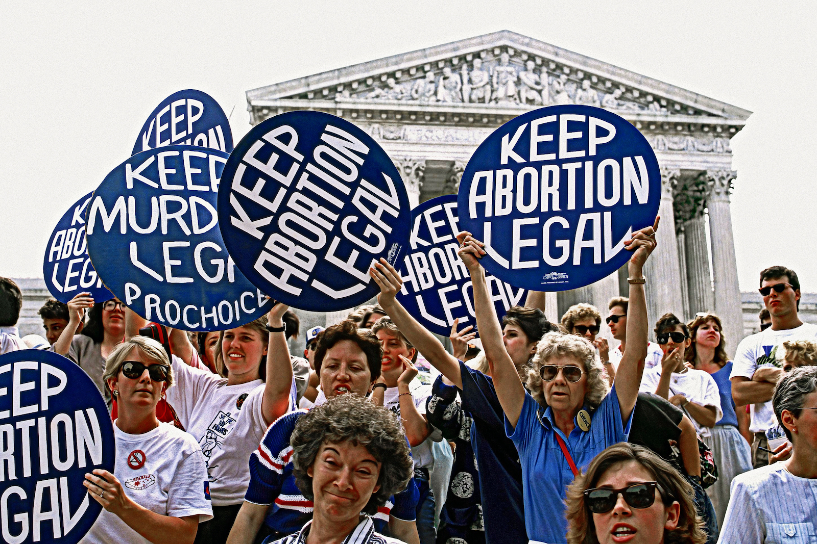 Abortion protest in 1989