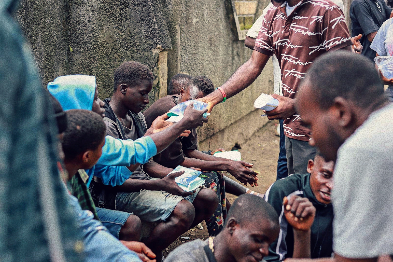 Street kids in Calabar, Nigeria