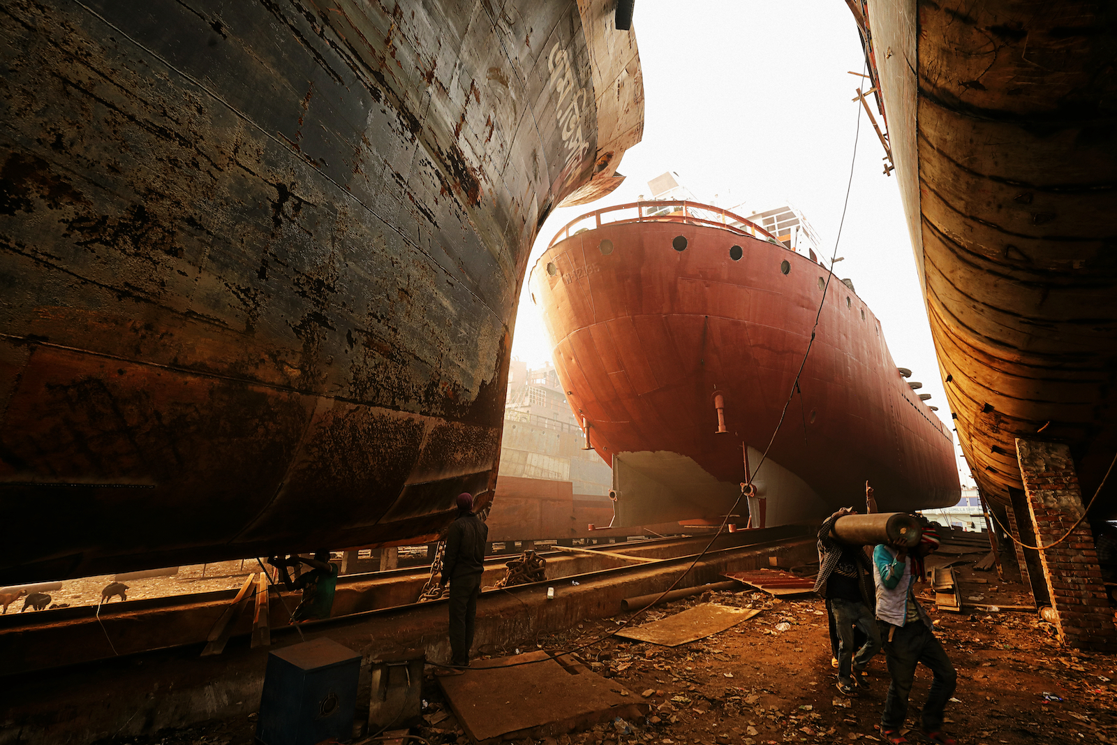 Shipyard in Bangladesh