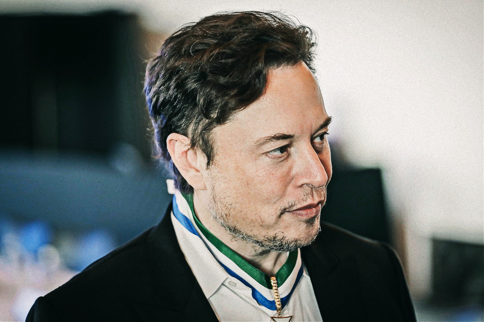 Elon Musk pictured in Brazil