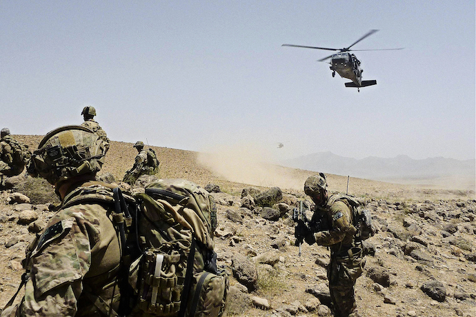 Australian special forces during the war in Afghanistan