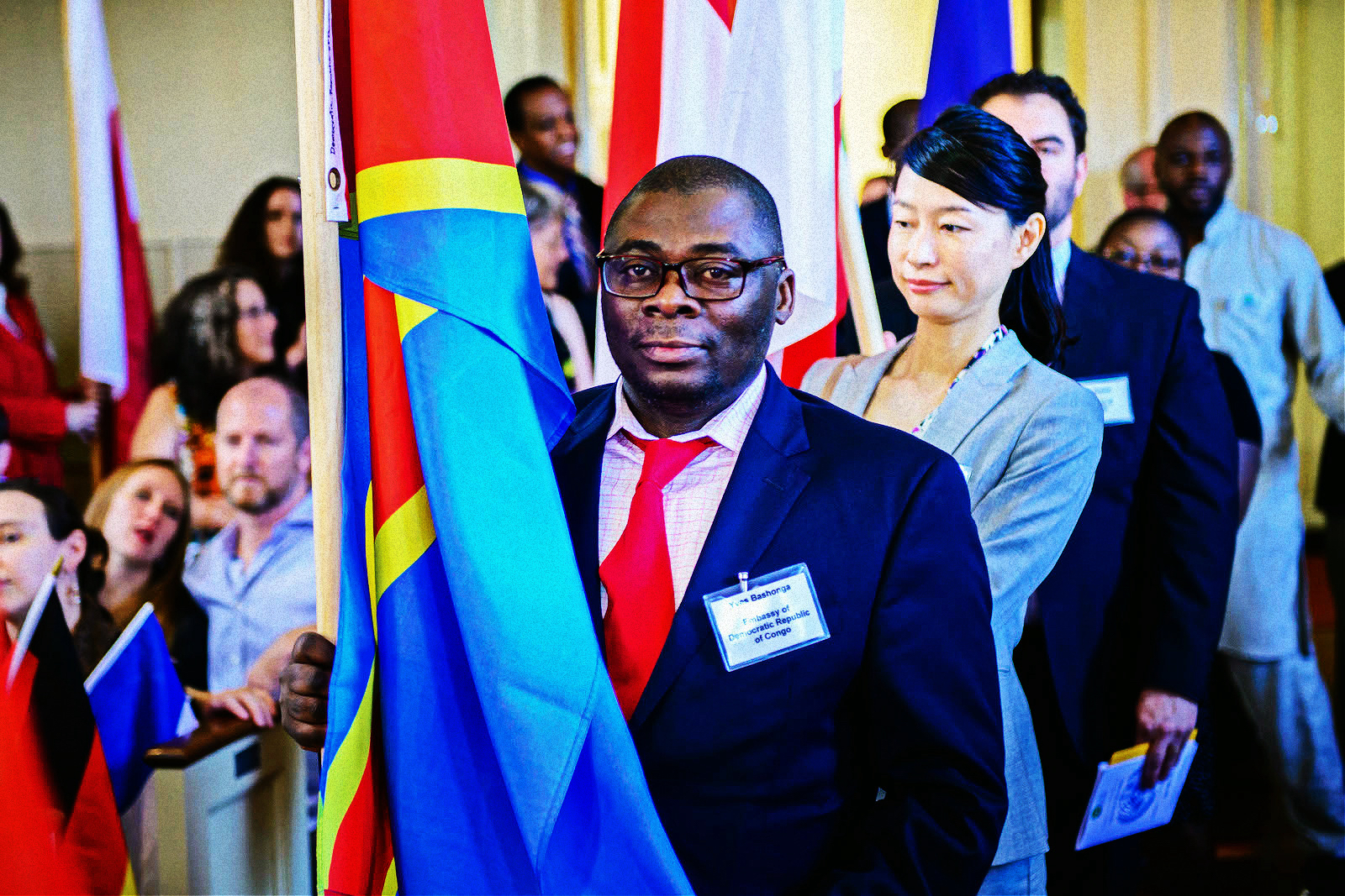 Congolese diplomat Yves Bashonga