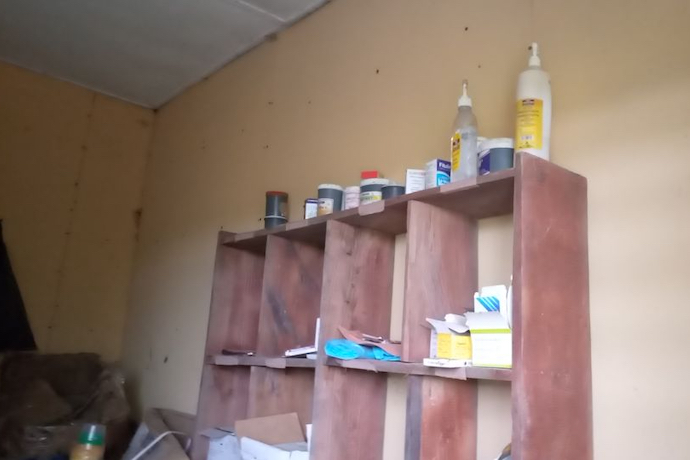 Abandoned healthcare center in Nigeria