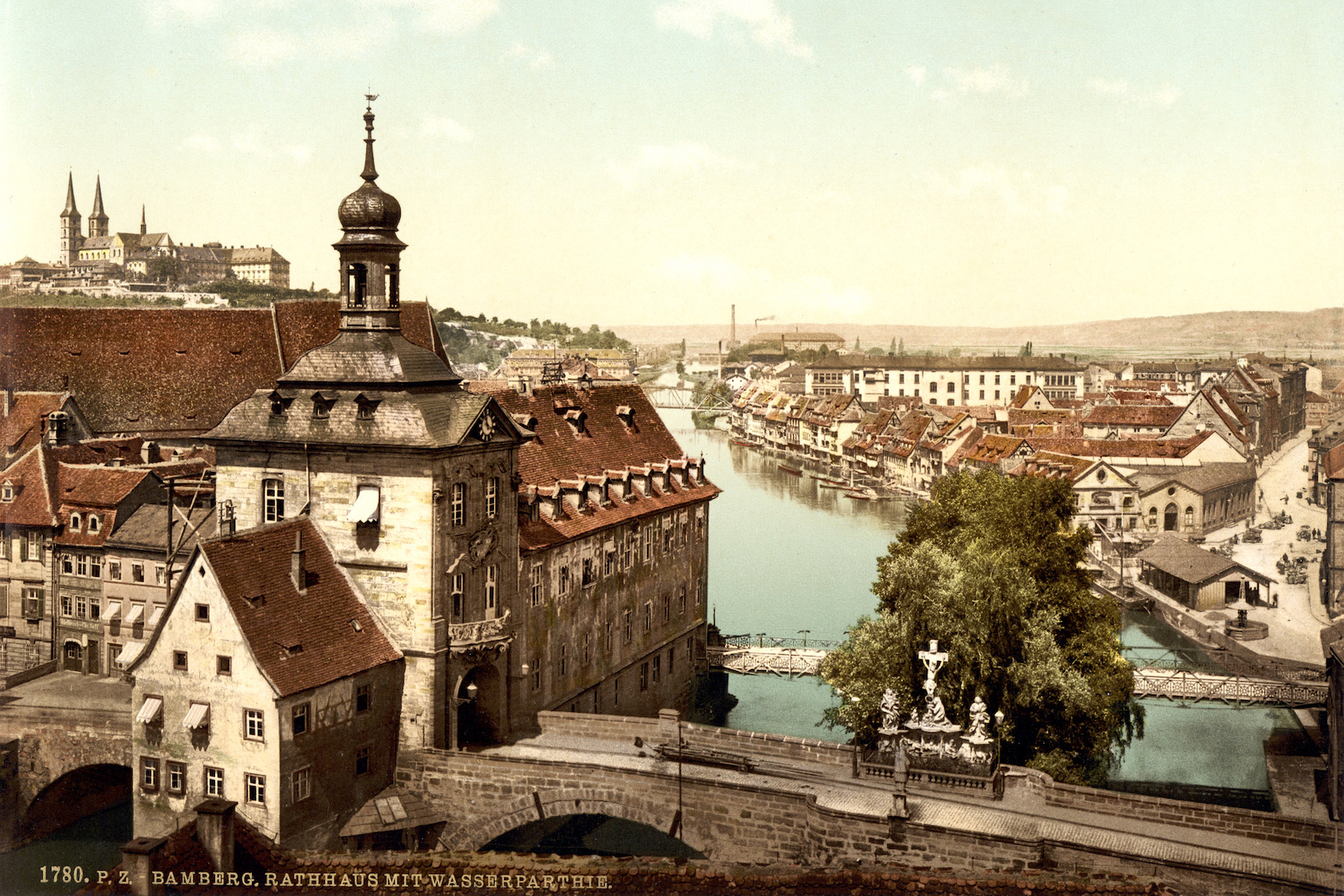 Old city hall, Bamberg, Bavaria, Germany, ca. 1895