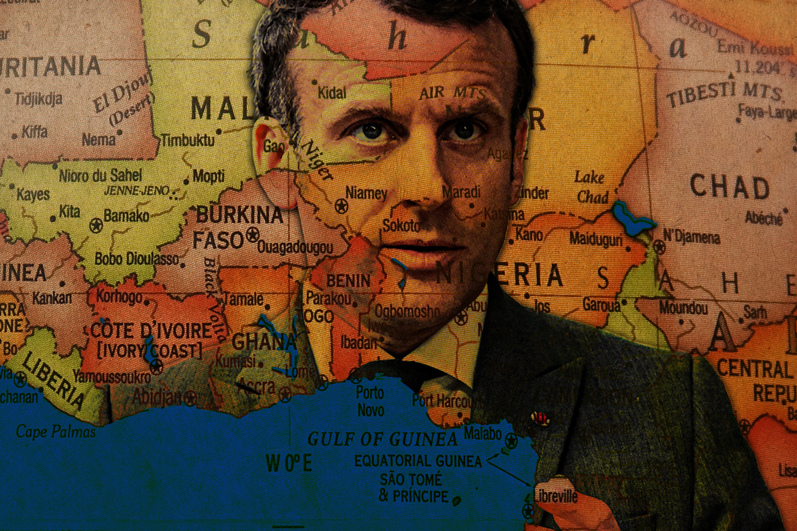 Emmanuel Macron West Africa