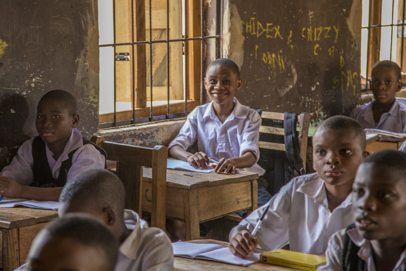 Schoolchildren in Ihiala, Nigeria