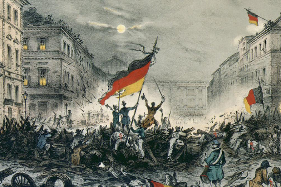Erinnerung an den Befreiungskampf in der verhängnisvollen Nacht 18.-19. März 1848