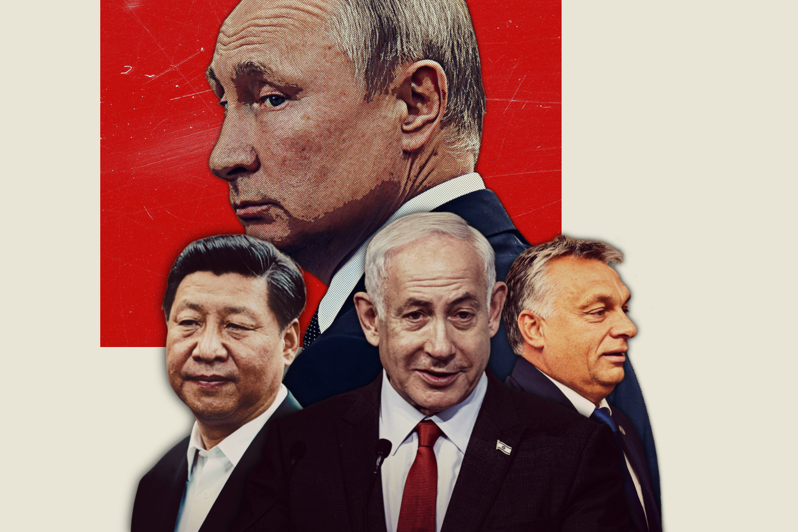 Vladimir Putin and other leaders