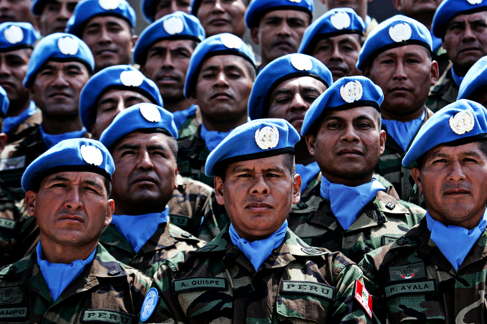UN Peruvian peacekeepers