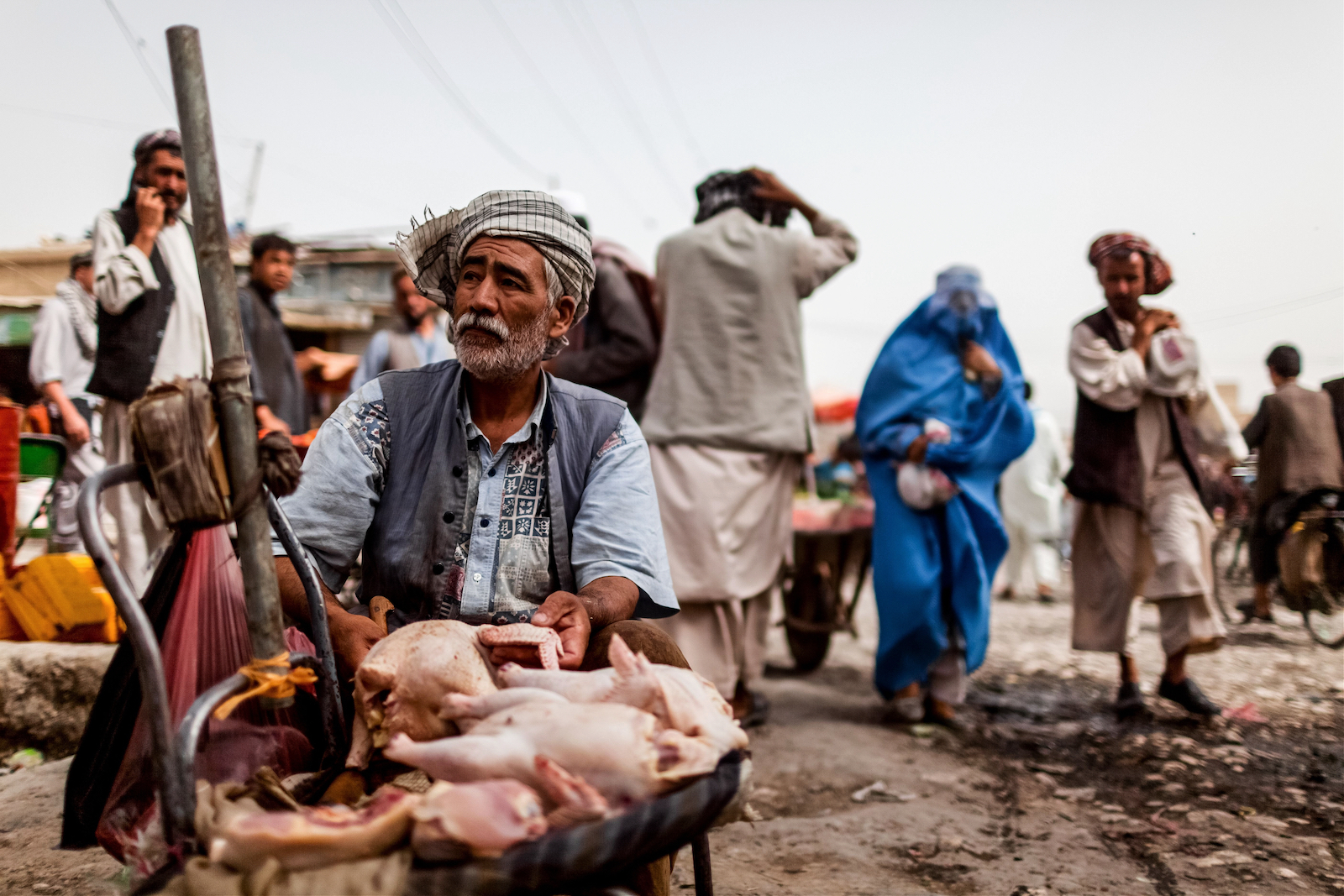 Market in Mazar-i-Sharf, Afghanistan