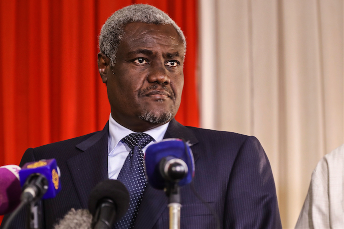 Moussa Faki, Chairperson of the African Union