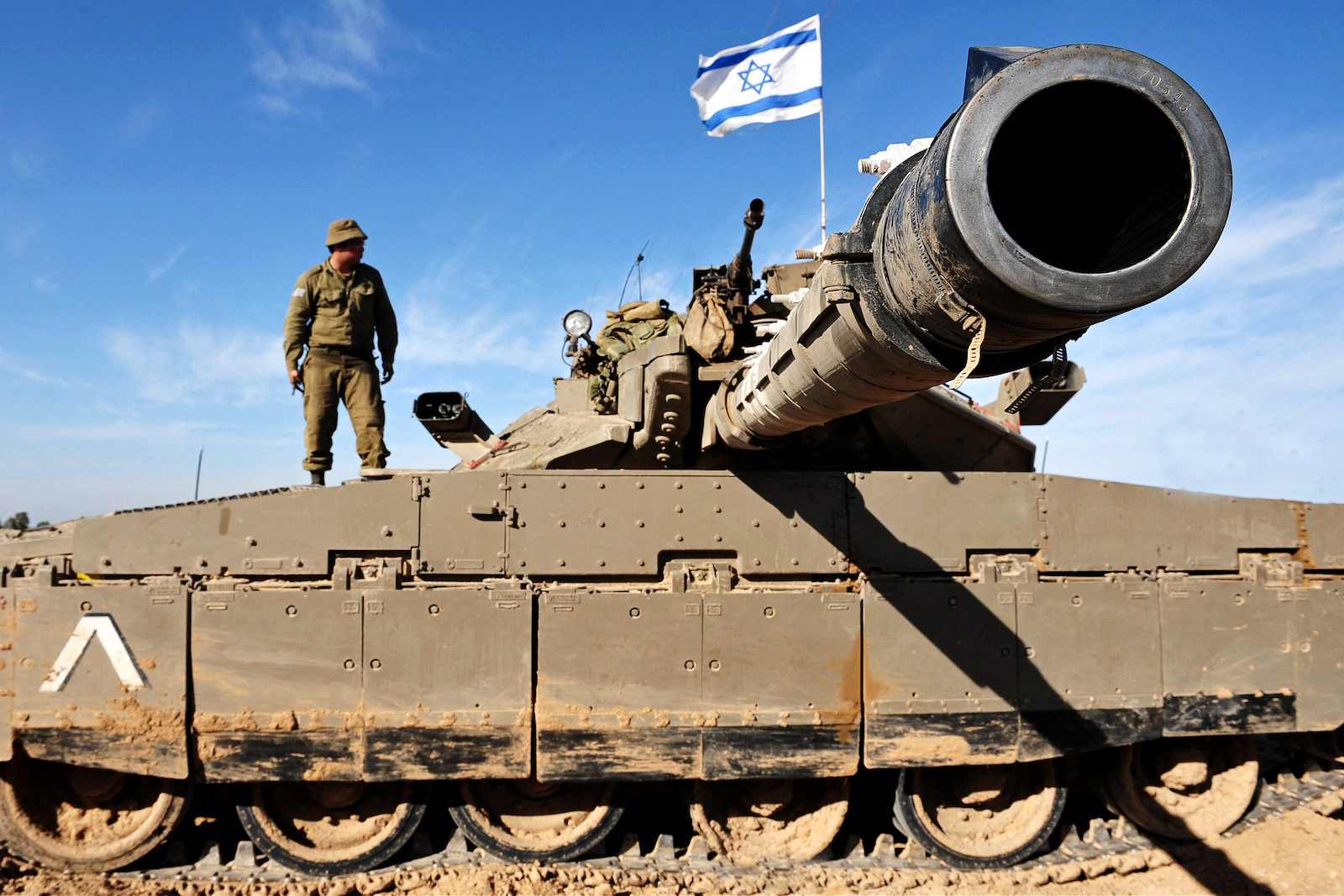 Israeli tank crew