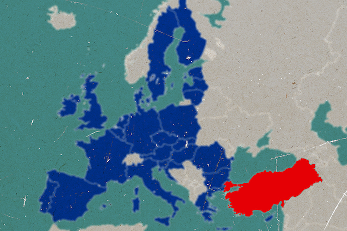Turkey EU map