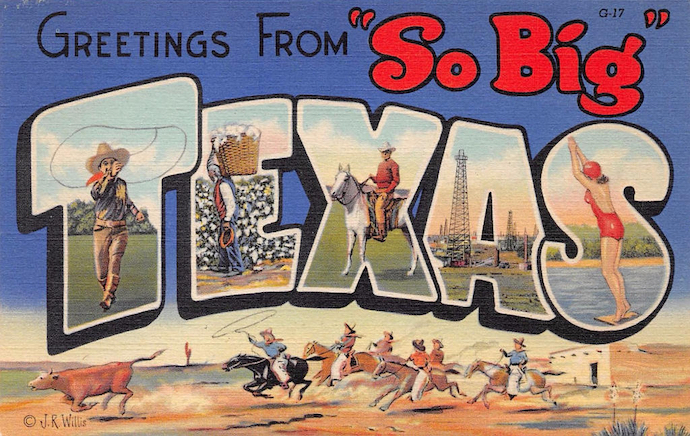 Texas postcard