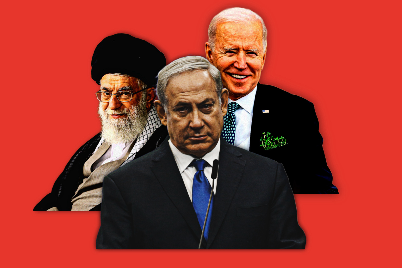 Benjamin Netanyahu and Ali Khamenei