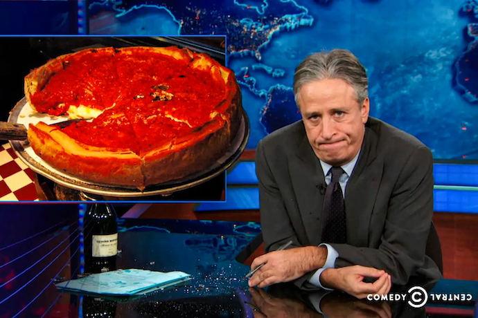 Jon Stewart pizza episode