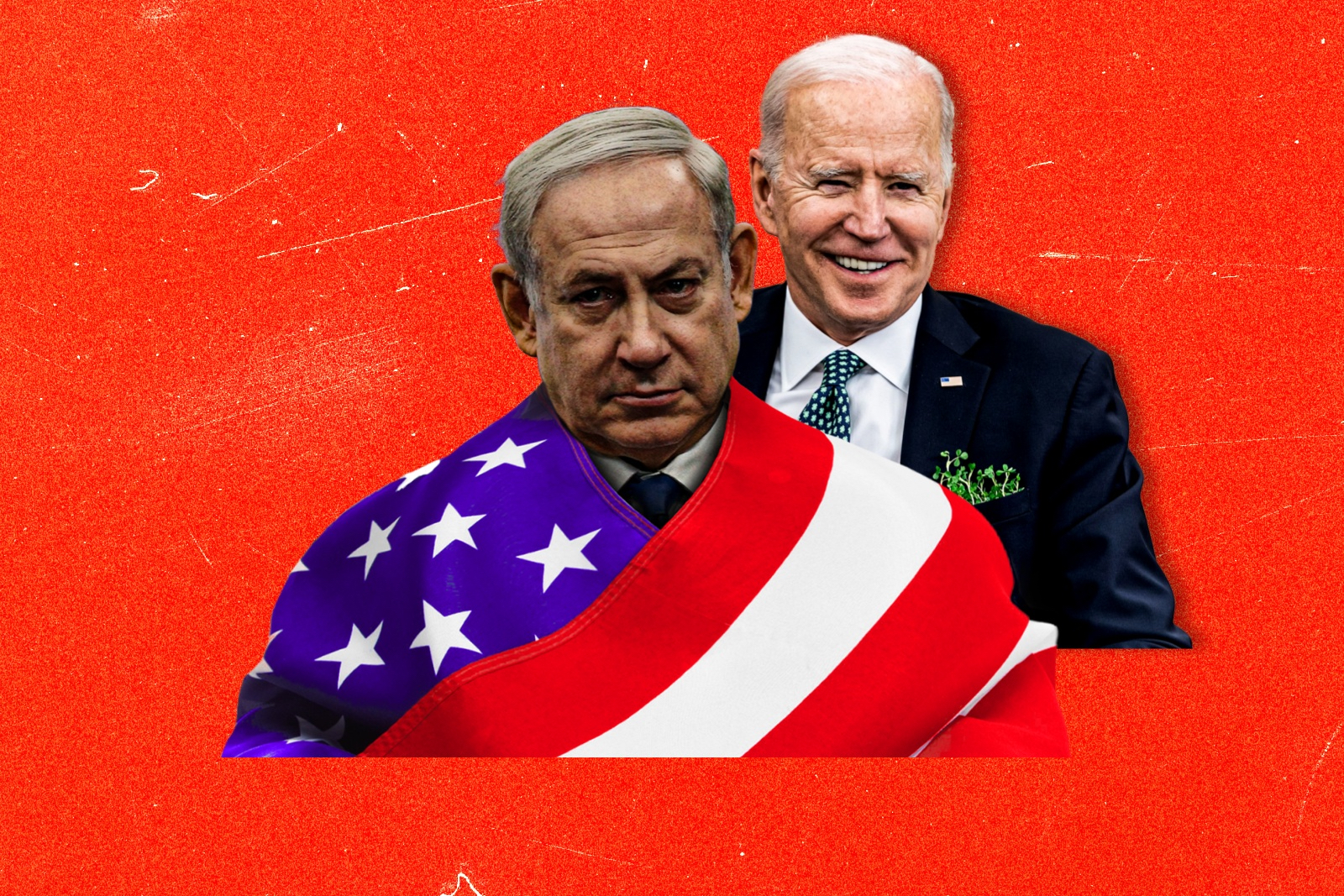 Benjamin Netanyahu and Joe Biden