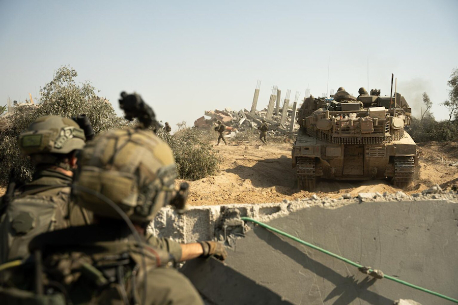 Israeli forces in Gaza