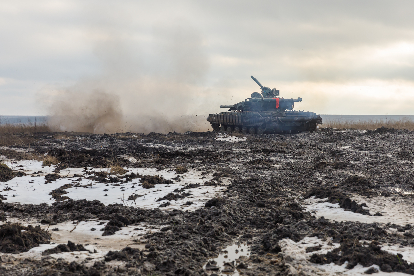Ukrainian tank battalion in Kharkiv region, Ukraine