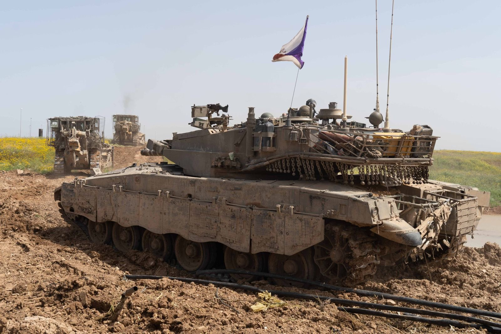 Israeli military tank