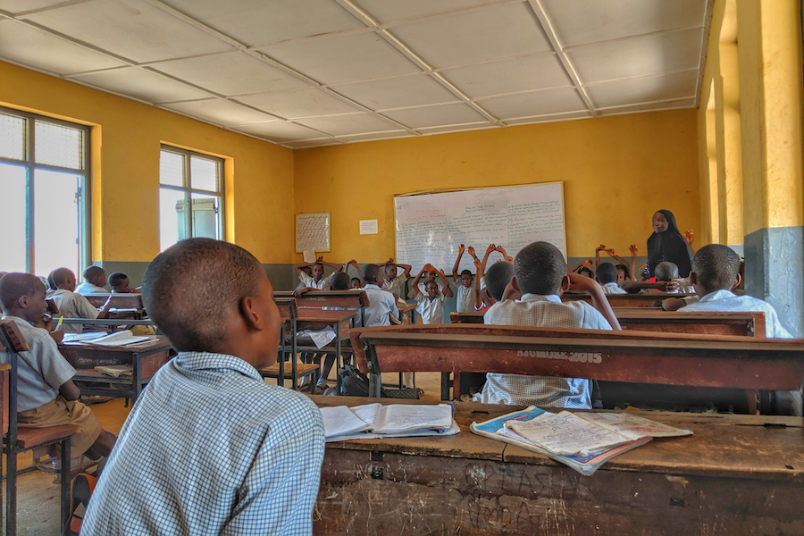 Schoolchildren in Ibadan, Nigeria
