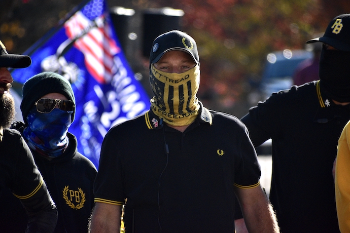 Proud Boys in Raleigh, North Carolina