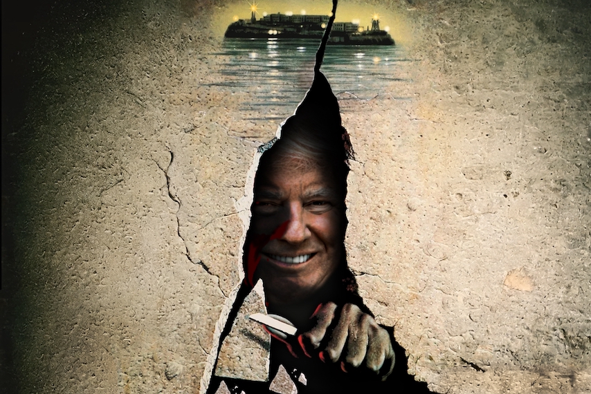 Donald Trump 'Escape from Alcatraz'