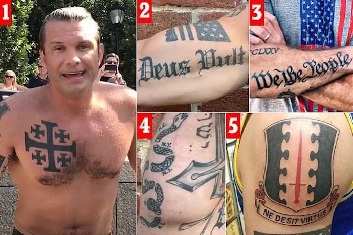 Pete Hegseth is a poster child for Christian white nationalism