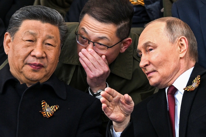 Xi Jinping and Vladimir Putin