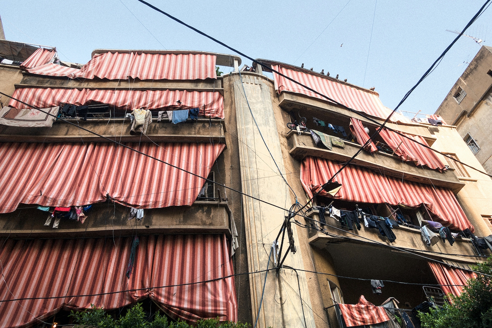 Apartment building in Beirut, Lebanon