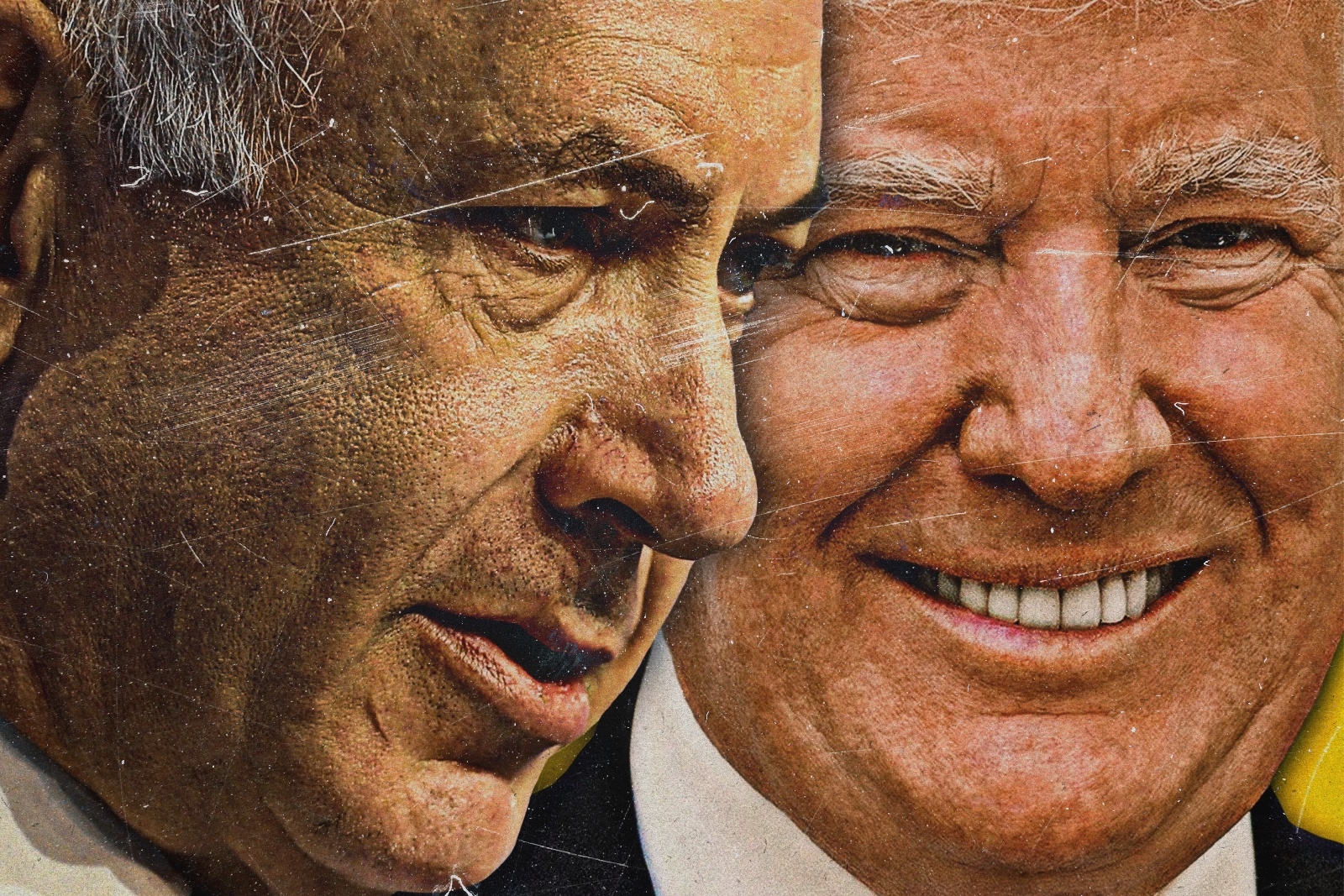 Benjamin Netanyahu and Donald Trump