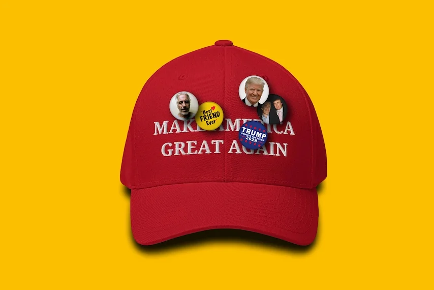 Donald Trump and Jeffrey Epstein