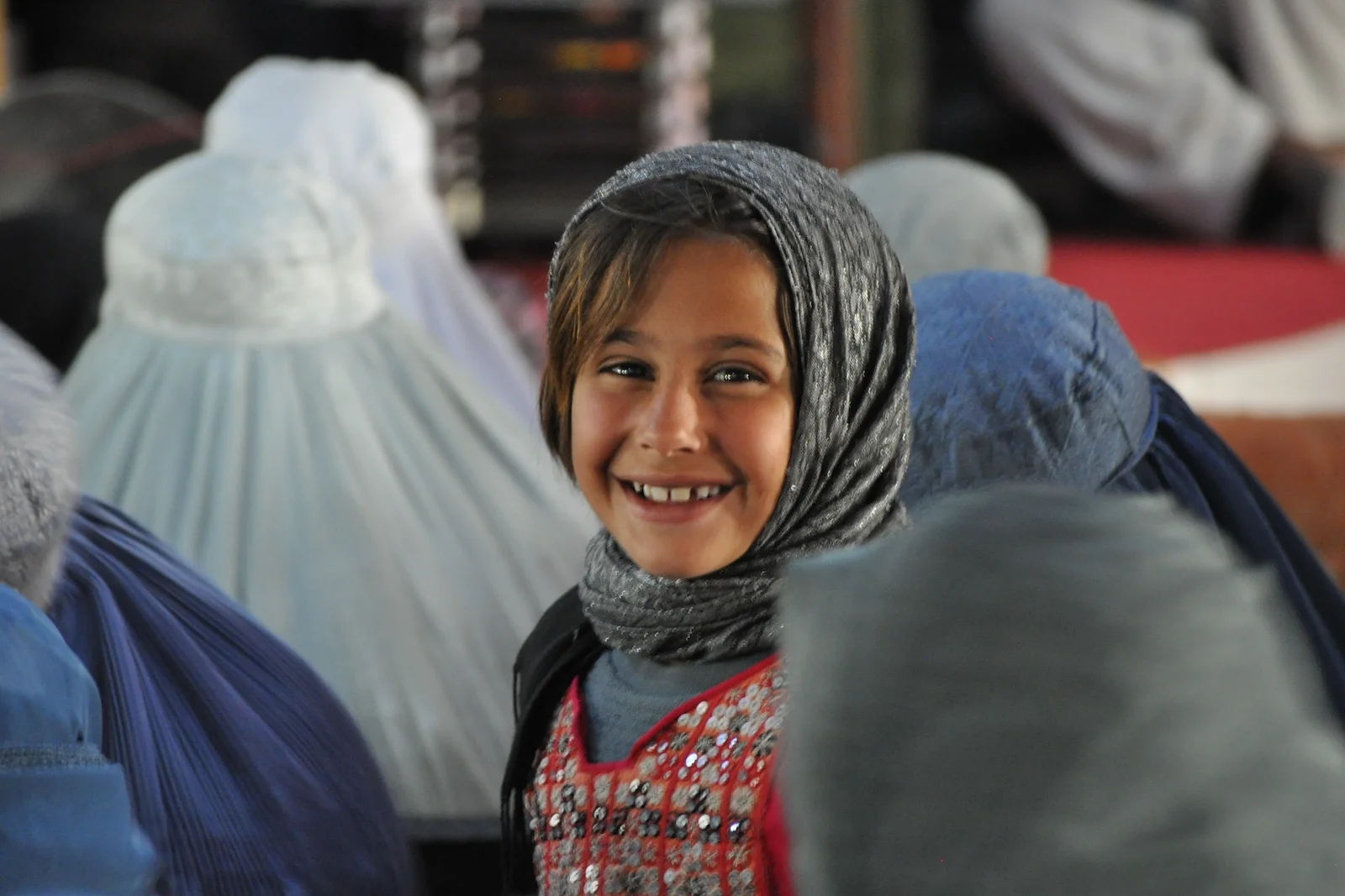 Young Afghan girl