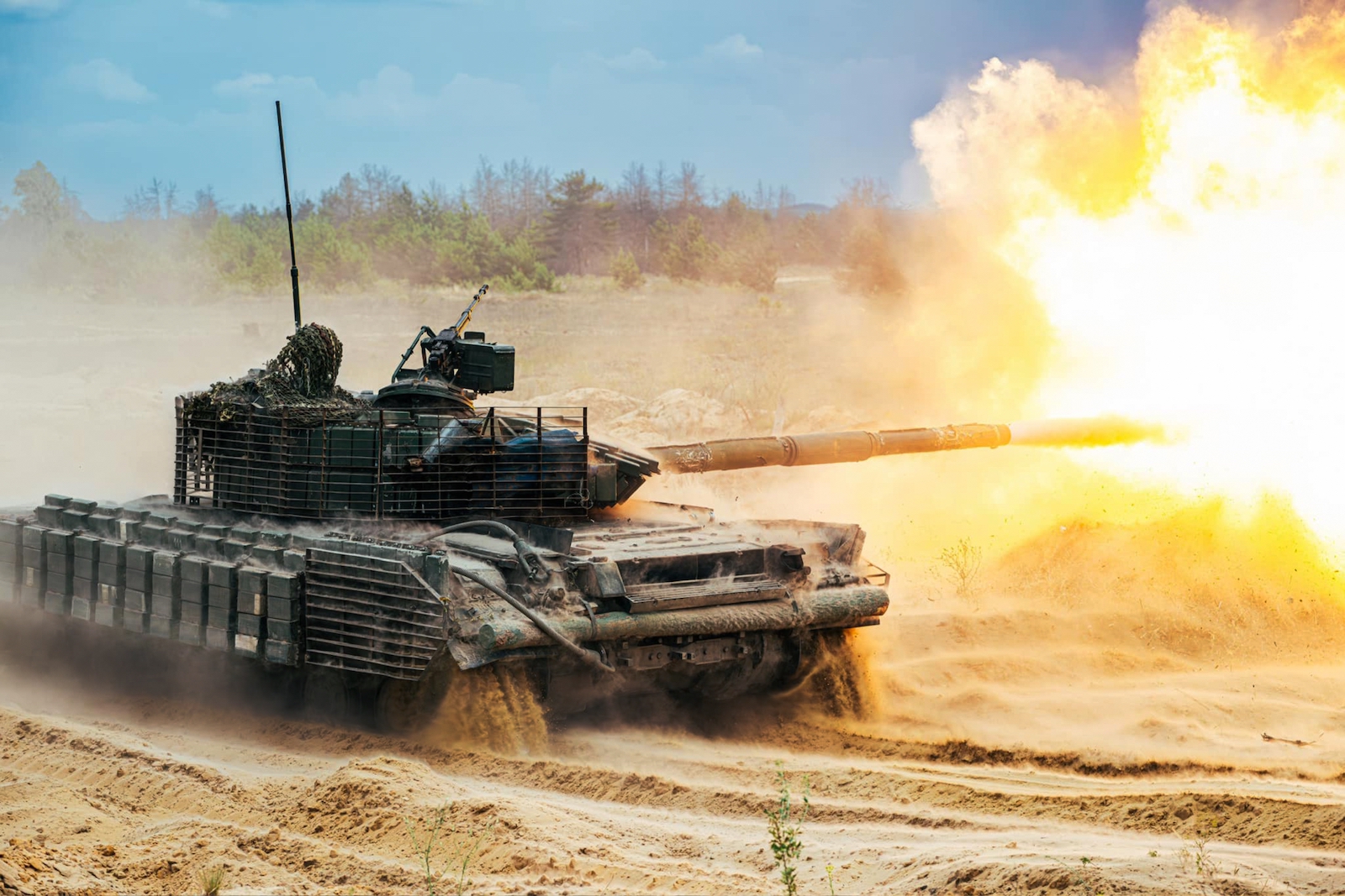 Ukrainian tank