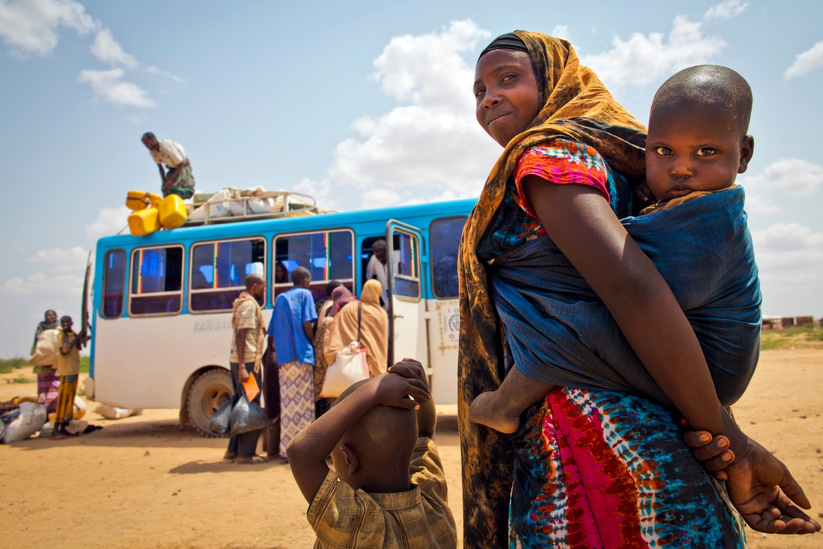 Somali refugee in 2012