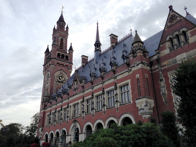 The International Court of Justice in The Hague